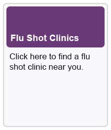 Flu shot clinics